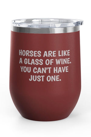 Wine Tumblers, 12 oz. - Can't Have Just One