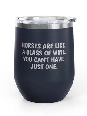 Wine Tumblers, 12 oz. - Can't Have Just One