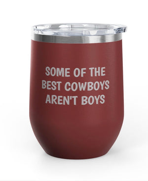 Wine Tumblers, 12 oz. - Best Cowboys