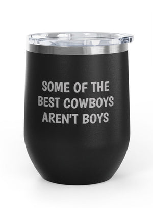 Wine Tumblers, 12 oz. - Best Cowboys