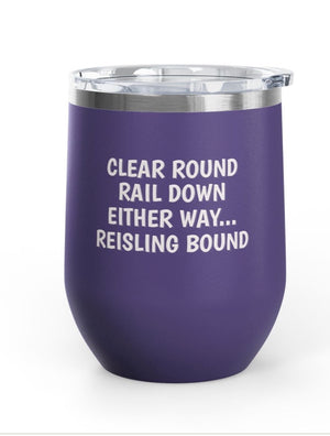 Wine Tumblers, 12 oz. - Reisling Bound