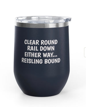 Wine Tumblers, 12 oz. - Reisling Bound