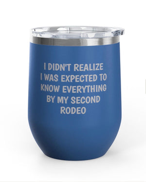 Wine Tumblers, 12 oz - Second Rodeo