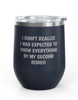 Wine Tumblers, 12 oz - Second Rodeo