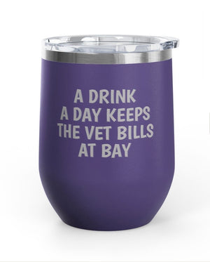 Wine Tumblers, 12 oz. - A Drink A Day