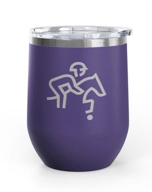 Wine Tumblers, 12 oz. - Jumper Silhouette