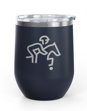 Wine Tumblers, 12 oz. - Jumper Silhouette