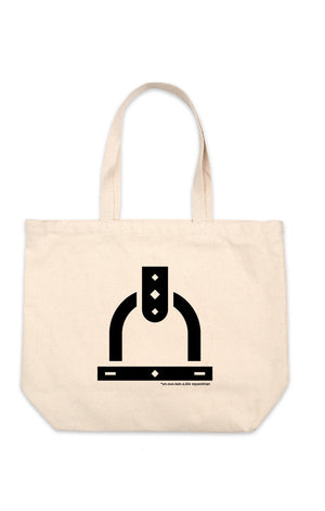Jumbo Cotton Canvas Tote - Stirrup