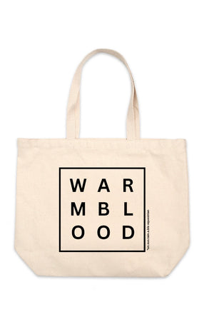 Jumbo Cotton Canvas Tote - Warmblood