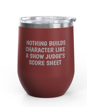 Wine Tumblers, 12 oz. - Score Sheet