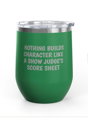 Wine Tumblers, 12 oz. - Score Sheet