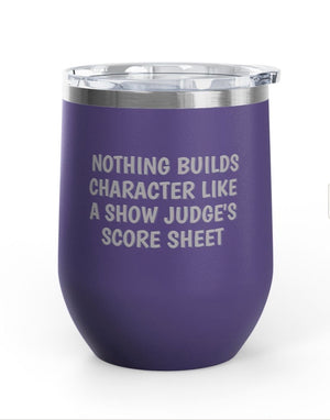 Wine Tumblers, 12 oz. - Score Sheet