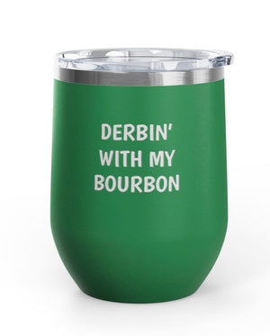 Wine Tumblers, 12 0z - Derbin'/Bourbon