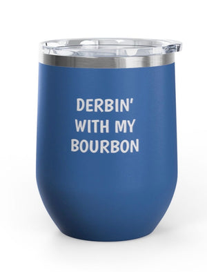 Wine Tumblers, 12 0z - Derbin'/Bourbon