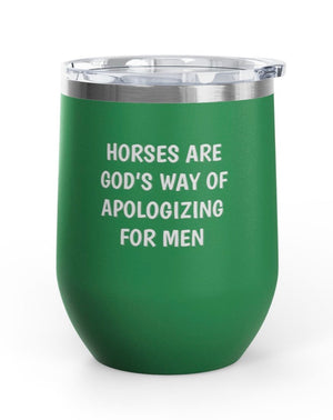 Wine Tumblers, 12 oz. - Apologizing