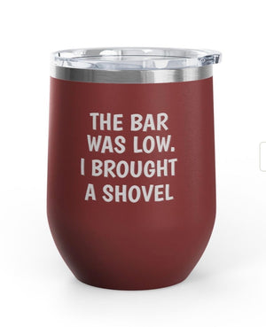 Wine Tumblers - 12 oz. - Shovel