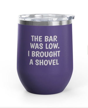 Wine Tumblers - 12 oz. - Shovel