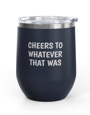 Wine Tumblers - 12 0z. - Cheers