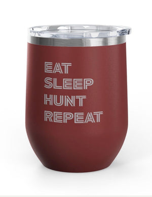 Wine Tumblers, 12 oz. - Hunt/Repeat