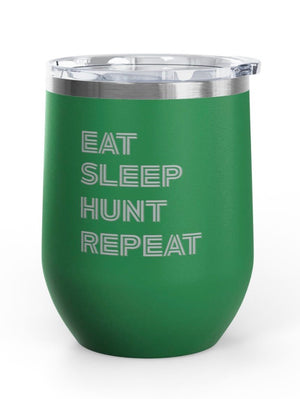 Wine Tumblers, 12 oz. - Hunt/Repeat