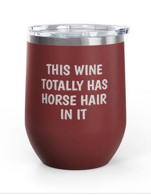 Wine Tumblers, 12 oz. - Horse Hair