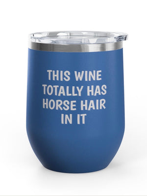 Wine Tumblers, 12 oz. - Horse Hair