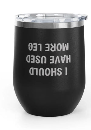 Wine Tumblers, 12 oz. - Engraved - More Leg
