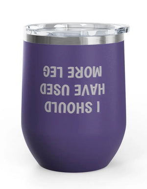 Wine Tumblers, 12 oz. - Engraved - More Leg
