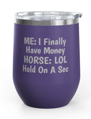 Wine Tumblers, 12 oz. - Engraved - LOL