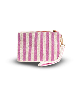 Tucker Tweed Giddy Up Heart Medium Beaded Pouch