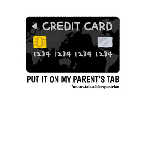 Die Cut Vinyl Stickers - 3x3 - Parent's Tab