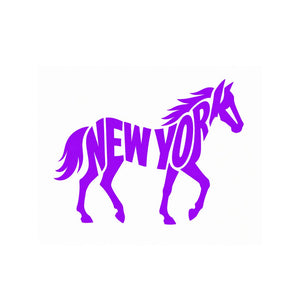 Die Cut Vinyl Stickers - 3x3 - New York