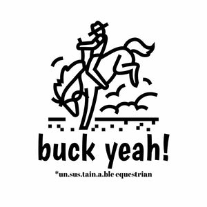 Die Cut Vinyl Stickers - 3x3 - Buck Yeah!
