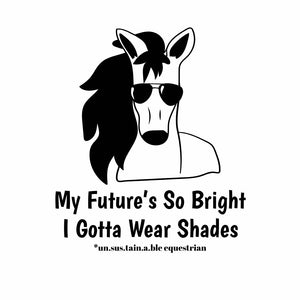 Die Cut Vinyl Stickers - 3x3 - Future So Bright