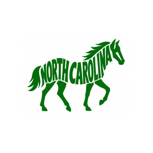 Die Cut Vinyl Stickers - 3x3 - North Carolina