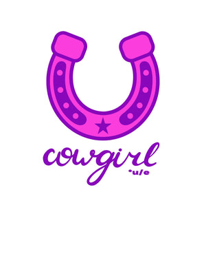 Die Cut Vinyl Stickers - 3x3 - Cowgirl