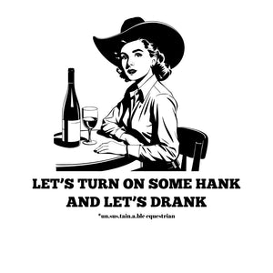 Die Cut Vinyl Stickers - 3x3 - Hank/Drank