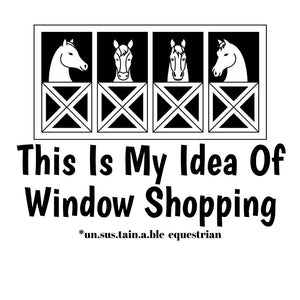 Die Cut Vinyl Stickers - 3x3 - Window Shopping