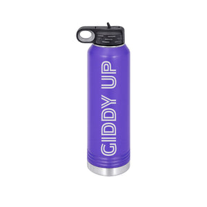 Water Bottles, 32 oz. - Engraved - Giddy Up