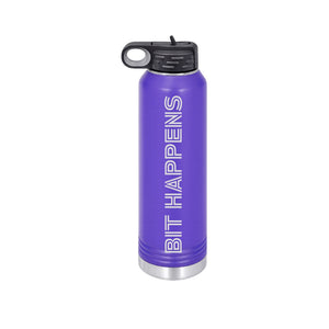 Water Bottles, 32 oz. - Engraved - Bit Happens