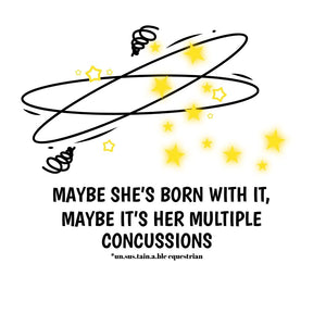 Die Cut Vinyl Stickers - 3x3 - Concussion