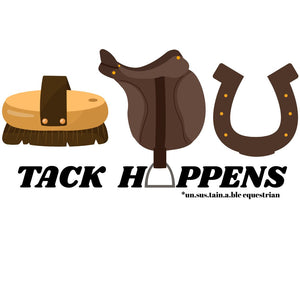 Die Cut Vinyl Stickers - 3x3 - Tack Happens
