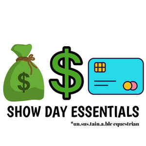 Die Cut Vinyl Stickers - 3x3 - Show Day Essentials