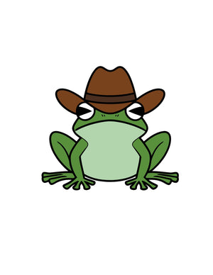 Die Cut Vinyl Stickers - Hop Along Cassidy